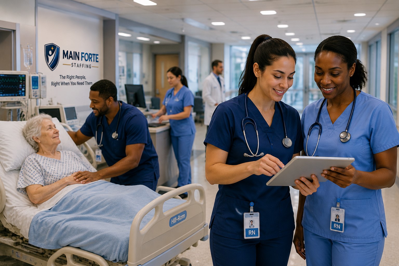 Healthcare staffing professionals